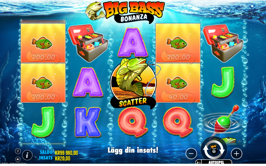 Big Bass Bonanza skärmbild