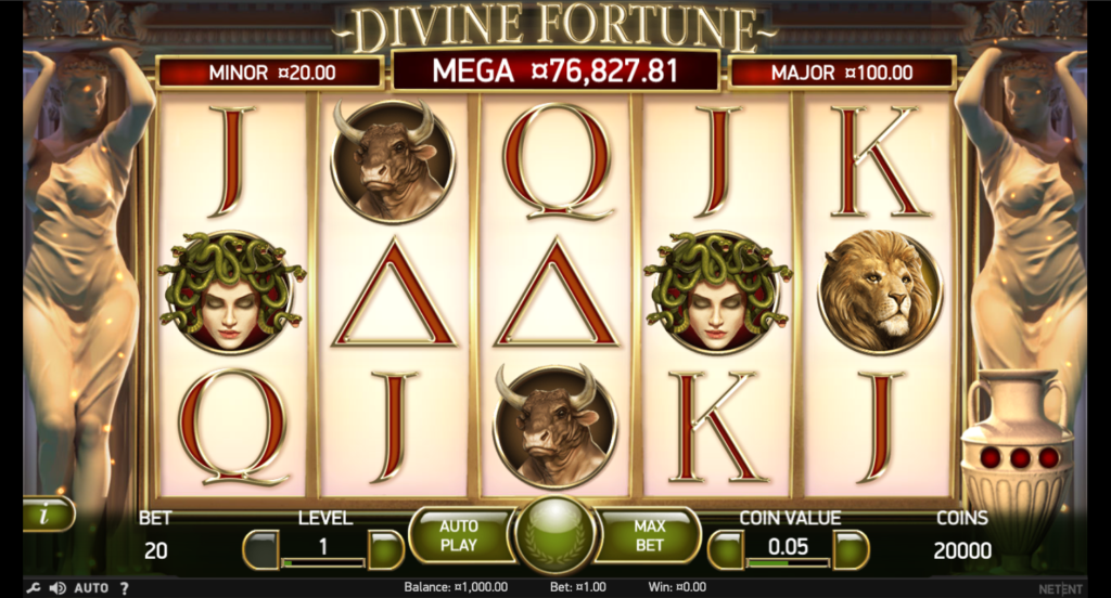 Divine Fortune skärmbild