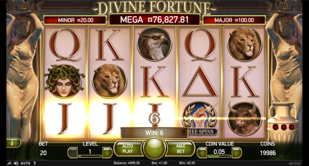 Divine Fortune skärmbild