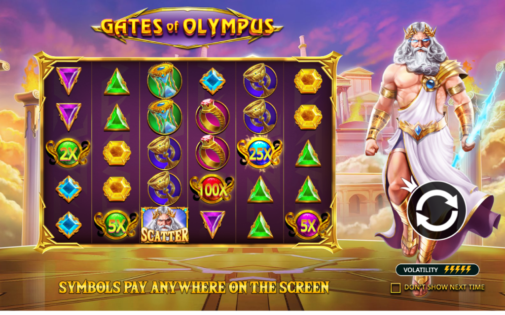 Gates of Olympus skärmbild