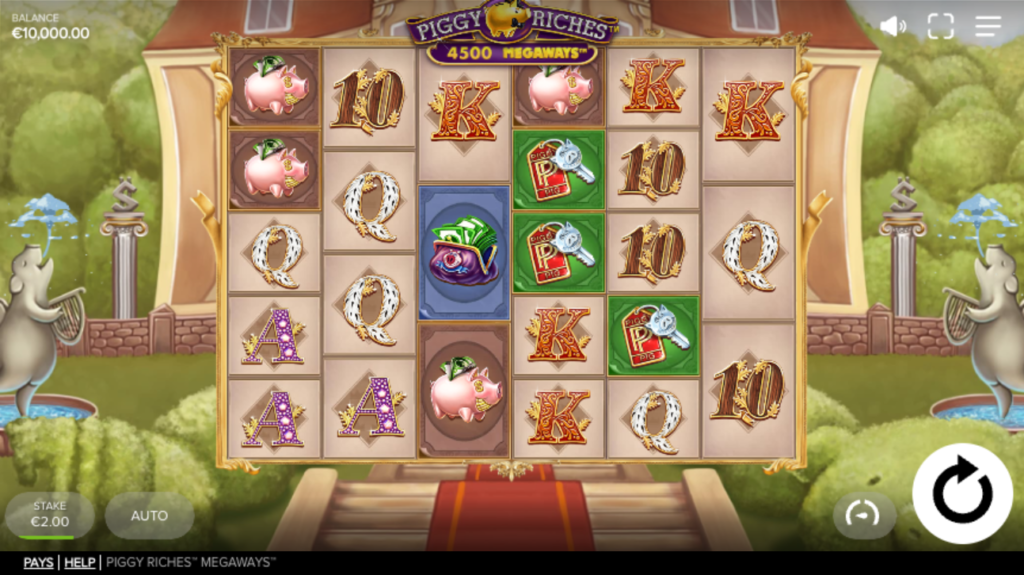 Piggy Riches Megaways skärmbild