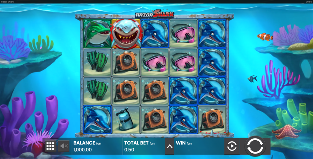 Razor Shark skärmbild