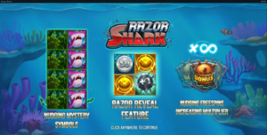 Razor Shark – officiell spelbild