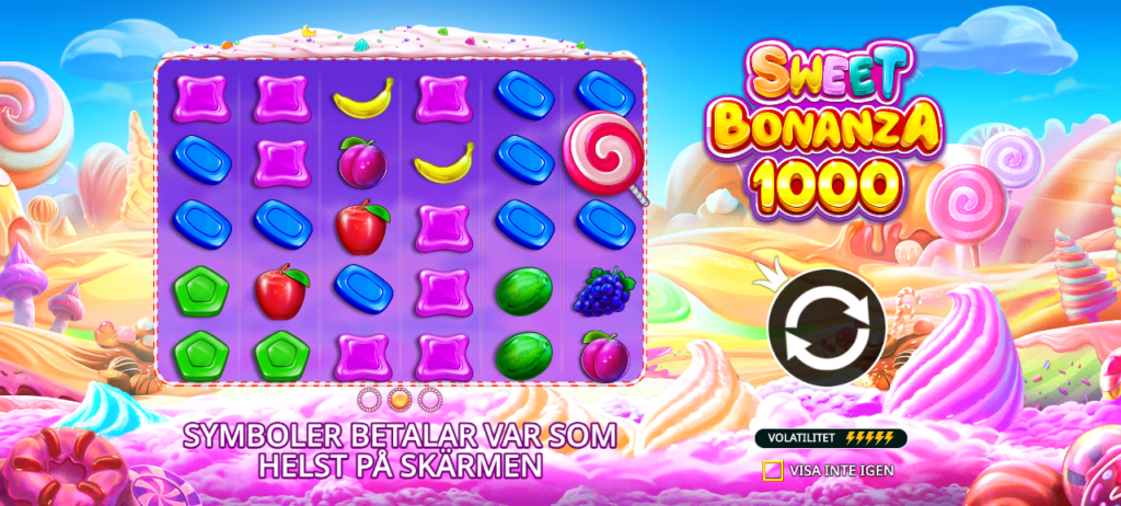 Sweet Bonanza 1000 skärmbild