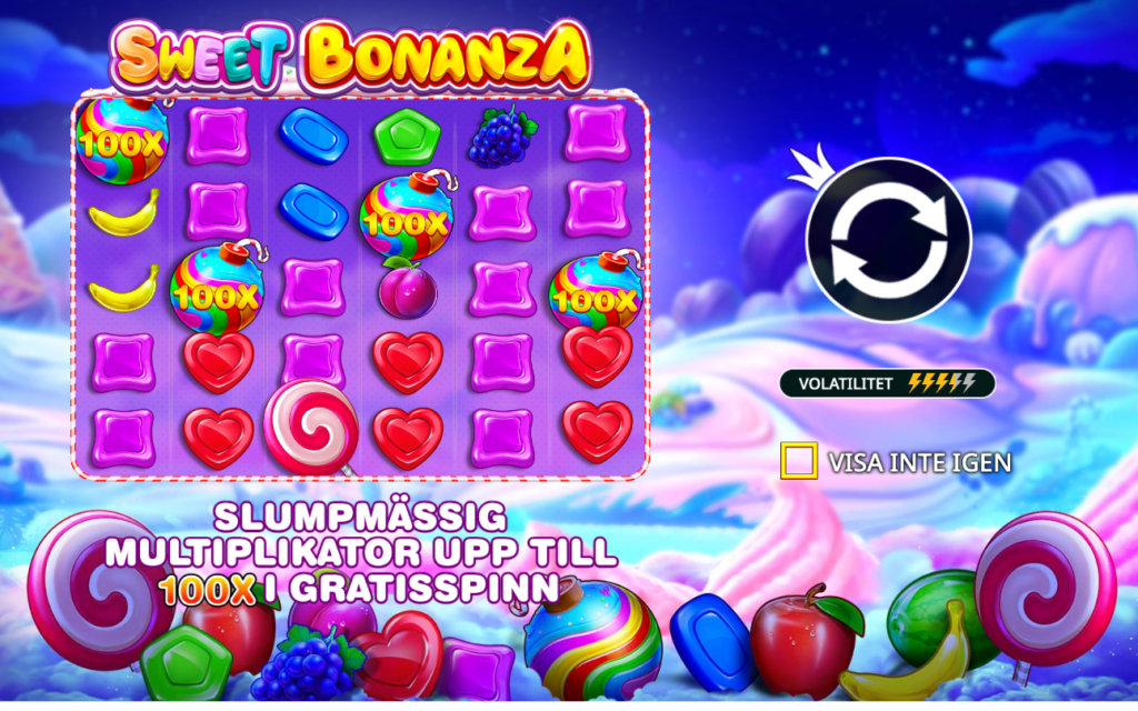 Sweet Bonanza skärmbild