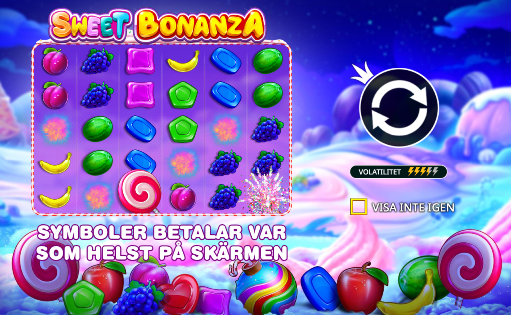 Sweet Bonanza skärmbild