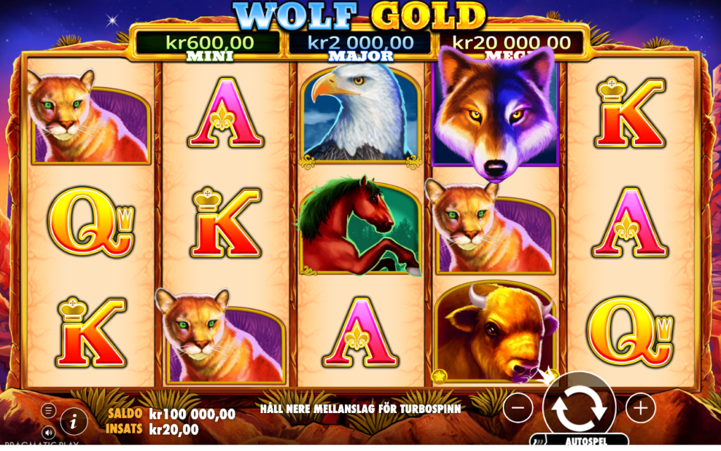 Wolf Gold skärmbild